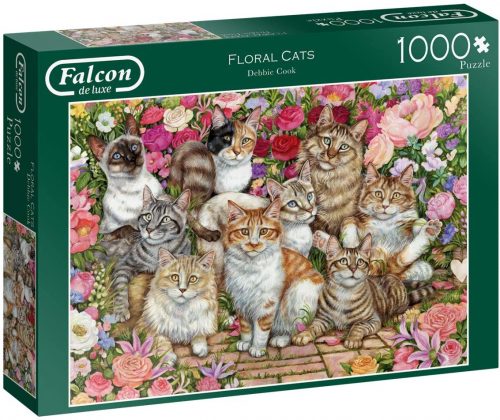 falcon floral cats 1000 11246 01