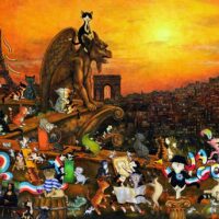 Cats in Paris (1000 bita) - Image 2