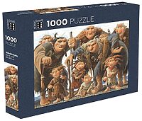 Tröllafjölskylda (1000 bita)