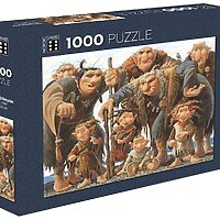 Tröllafjölskylda (1000 bita)