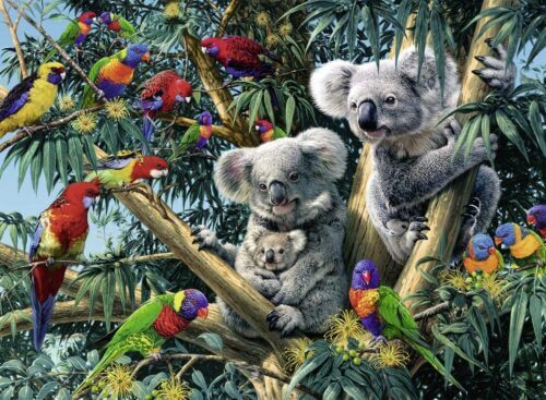 Koalas in a tree (500 bita) - Image 2
