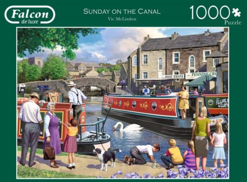 Sunday at the Canal (1000 bita) - Image 2