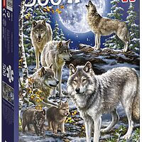 Wolve Pack in winter (500 bita)
