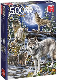Wolve Pack in winter (500 bita)