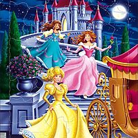 Starry Night Princesses Leaving the Ball (35 bita)