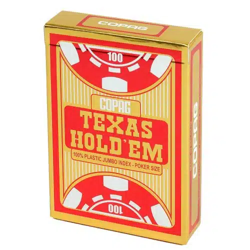 Copag: Texas Hold'em (rauð)
