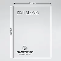 Matte Dixit Sleeves: 81x122mm (90) - Image 2