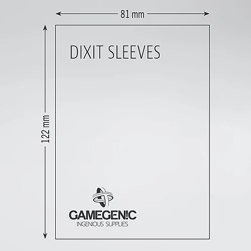 Matte Dixit Sleeves: 81x122mm (90) - Image 2