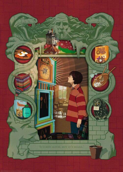 Harry Potterwith the Weasley Family (1000 bita) - Image 2