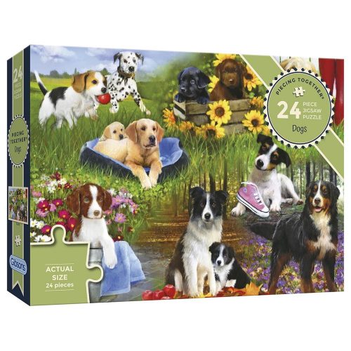 gibsons piecing together dogs 24 G2254 01