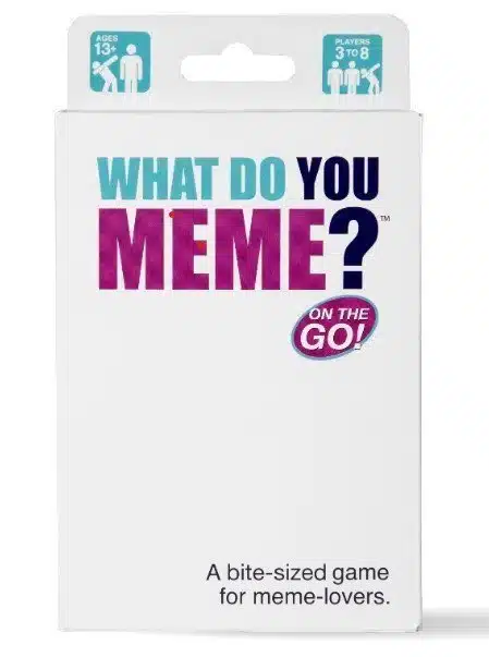 What do you Meme? On the Go game Travel