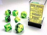 Teningasett: Green-Yellow/Silver