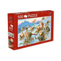 Sleðaferð jólasveinanna (500 bita)
