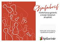 A6 gjafabréf Spilavina