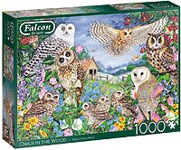 Owls in the wood (1000 bita)