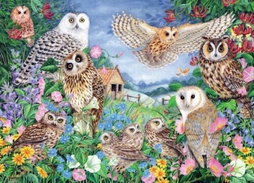 Owls in the wood (1000 bita) - Image 2
