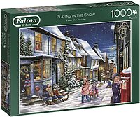 Playing in the snow (1000 bita)