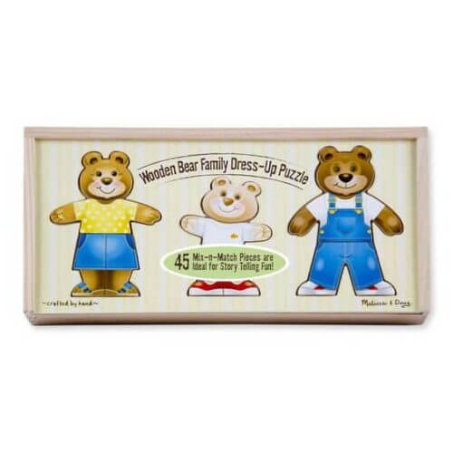 Bear family dress-up