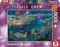 Fireworks over Hong Kong (1000 bita)