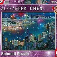 Fireworks over Hong Kong (1000 bita)