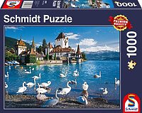 Lakeshore swans (1000 bita)