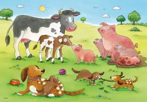 Happy animal families (2x12) - Image 2