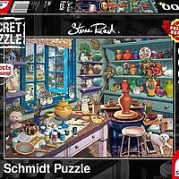 Secret puzzle: Artist studio (1000 bita)