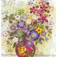 Florals: Pink vase (1000 bita) - Image 2