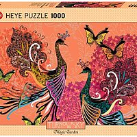 Peacocks & butterflies (1000 bita)