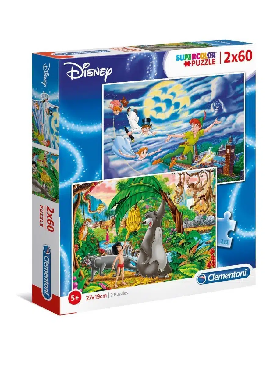 Peter Pan & Jungle Book (2x60 bitar)