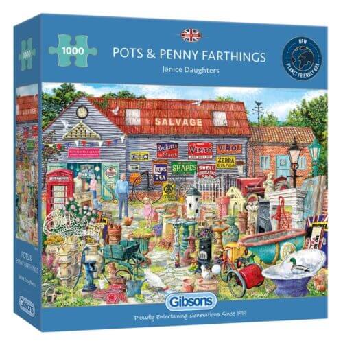 gibsons Pots Penny Farthings 1000 G6318 01