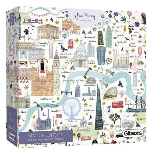 gibsons Map of London 1000 G6606 01