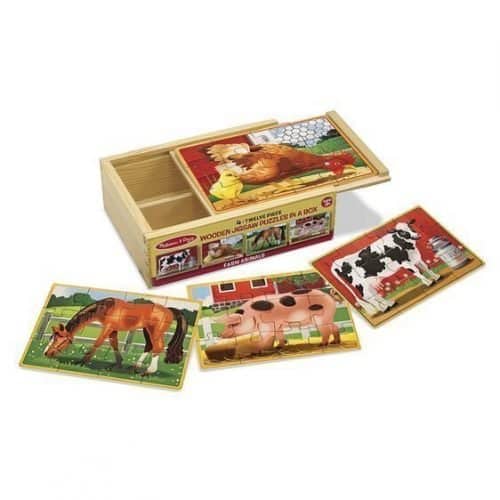 melissa and doug farm animals puzzles in a box 3794 03