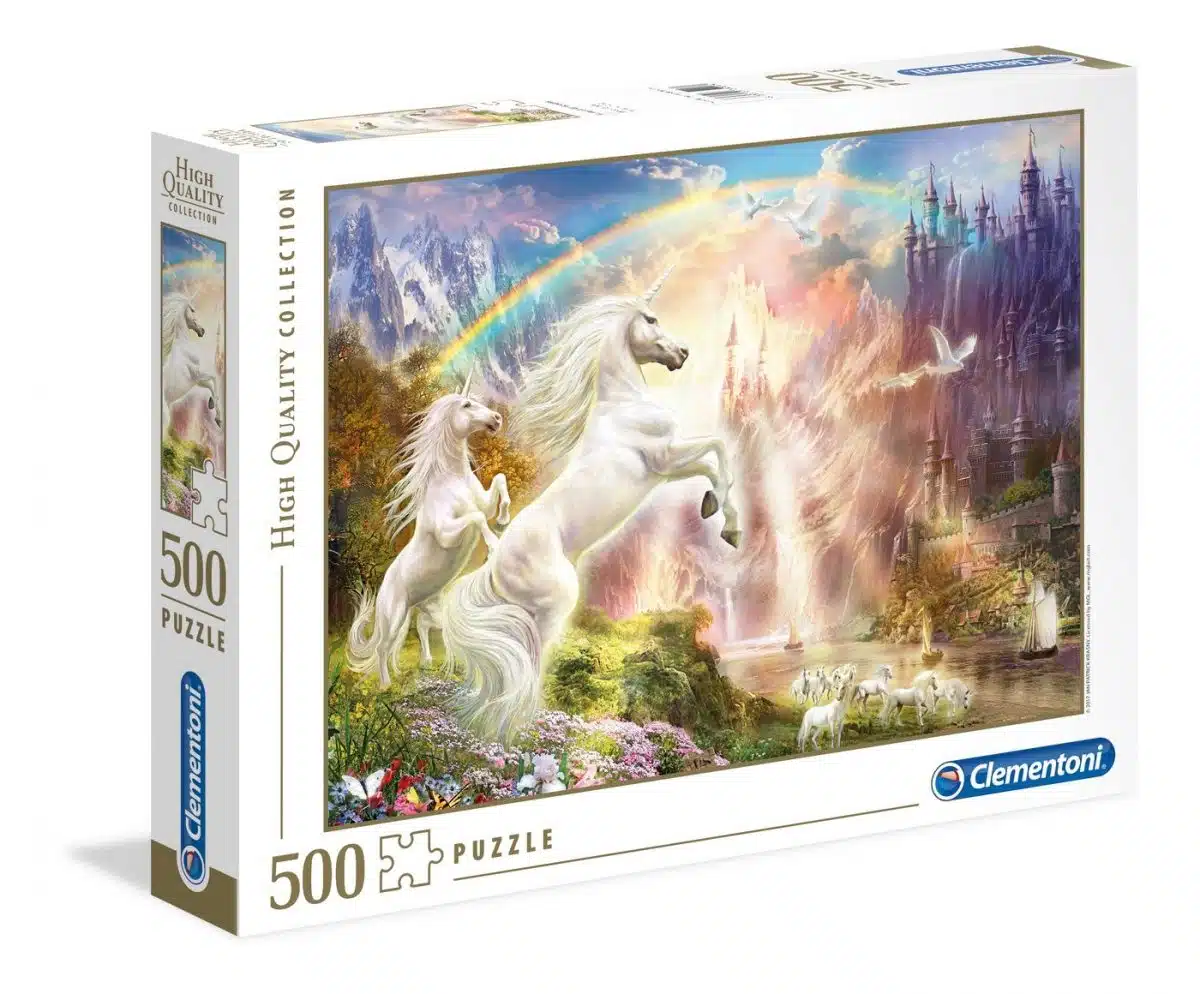 Sunset unicorns (500 bitar)