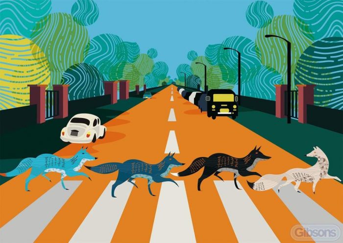 gibsons abbey road foxes eye for london prints 500 3605 02