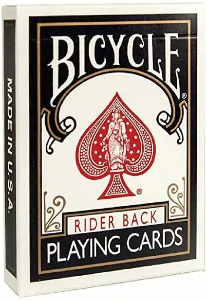 Bicycle: Rider Back Black
