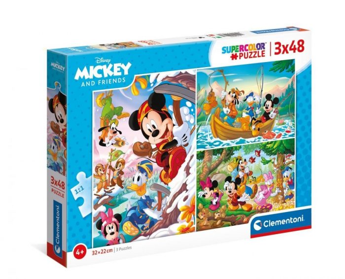 clementoni disney mickey and friends 3x48 25266 01 scaled