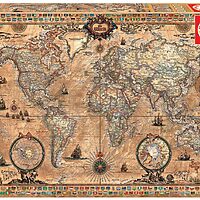 Antique world map (1000 bita)