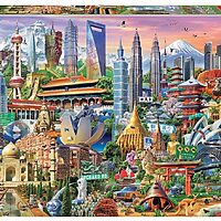 Asia Landmarks (1500 bita)