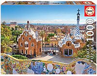 Barcelona view from Park Güel (1000 bita)