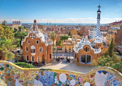 Barcelona view from Park Güel (1000 bita) - Image 2