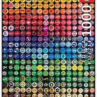 Bottle caps collage (1000 bita)