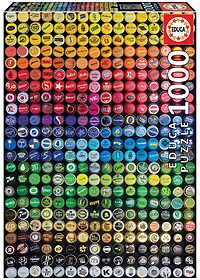 Bottle caps collage (1000 bita)