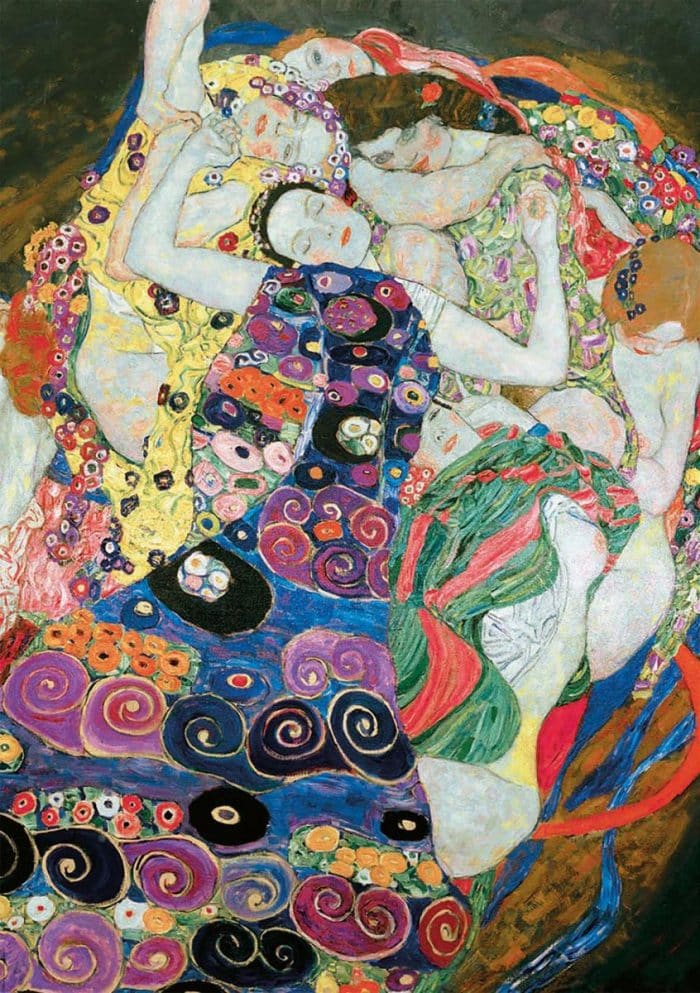 educa klimt the maiden the kiss 2x1000 18488 03 scaled