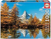 Matterhorn mountain in autum (1000 bita)