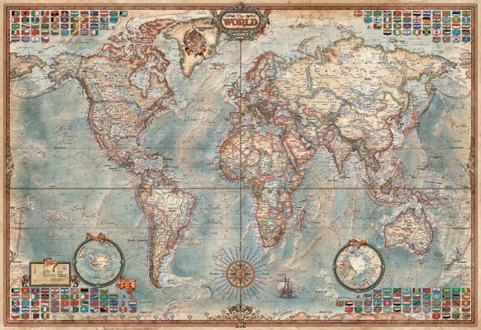 educa miniature political map of the world 1000 16764 02 scaled