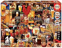 Vintage beer collage (1000 bita)
