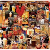 Vintage beer collage (1000 bita)