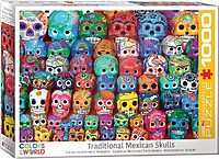 Traditional Mexican Skulls (1000 bitar)