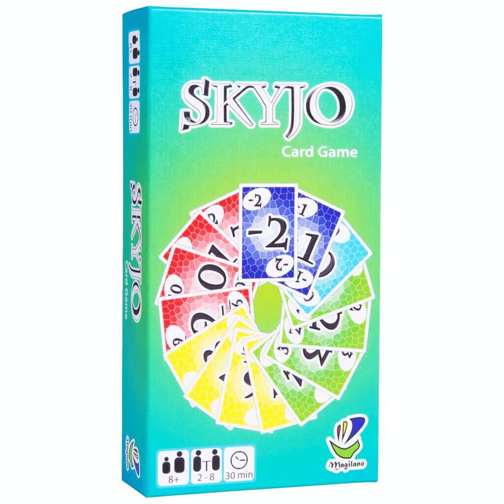 10 vinsælustu spilin í ágúst 10 Skyjo
